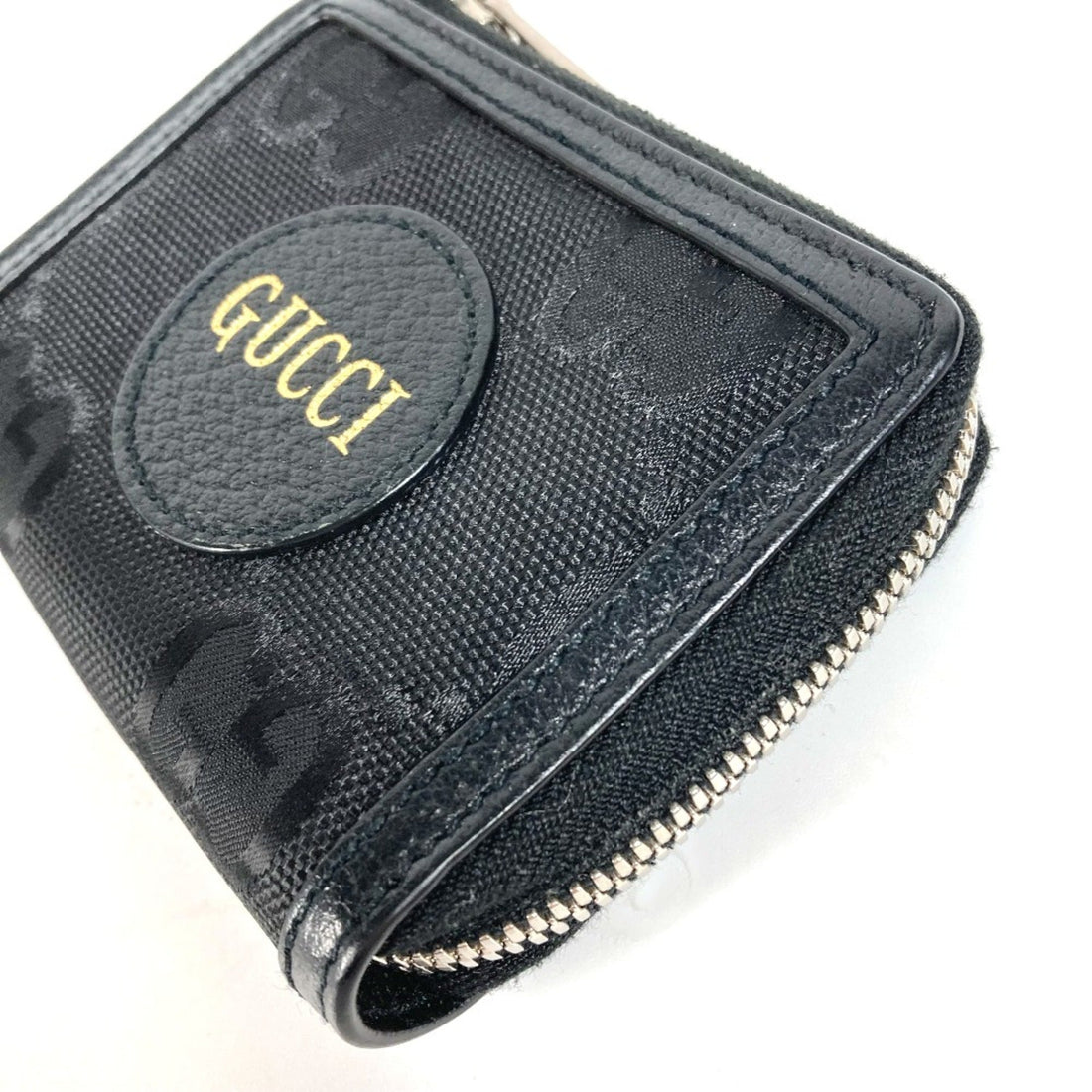 Gucci Black Cloth Coin Purse/Coin Case