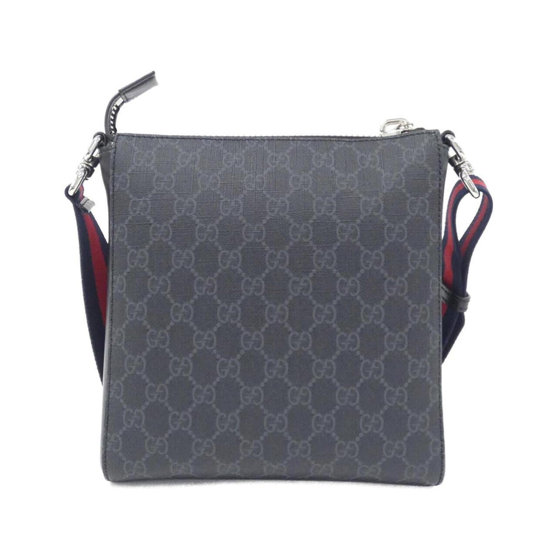 Gucci Black Gray Gg Supreme Shoulder Bag