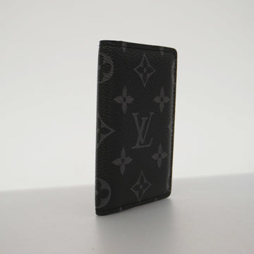Louis VuittonAuth  Monogram Eclipse Card Case Organizer Depoche M61696 Business