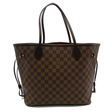 Louis Vuitton Neverfull MM Tote Bag Brown Ebene Damier PVC coated canvas N51105