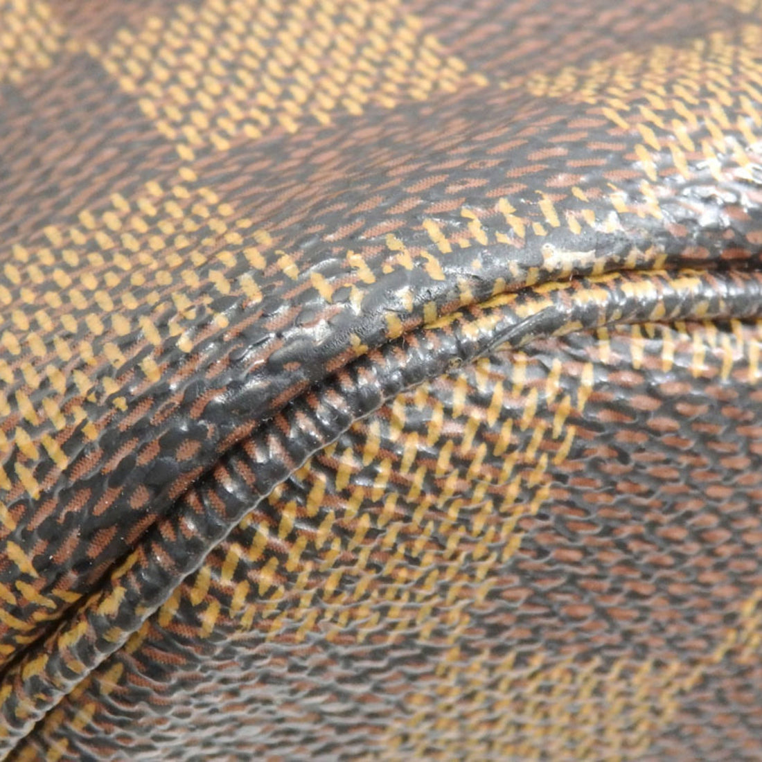 LOUIS VUITTON Shoulder Bag Damier Cava Rivington Women's N41108 Ebene