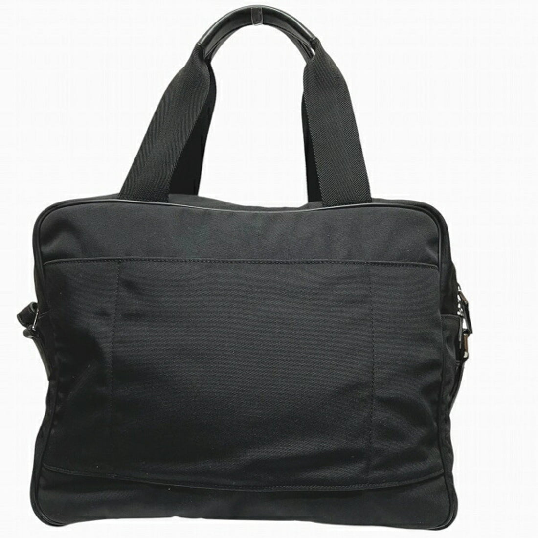 Gucci Black Nylon Leather Shoulder Bag