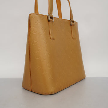 Louis VuittonAuth  Monogram Mat Stockton M55117 Women's Tote Bag Ambre