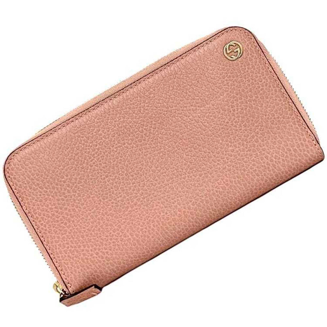 Gucci Pink Leather Wallet (Bi-Fold)