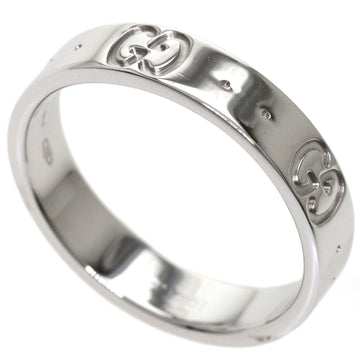 Gucci Icon #10 Ring K18 White Gold Ladies GUCCI