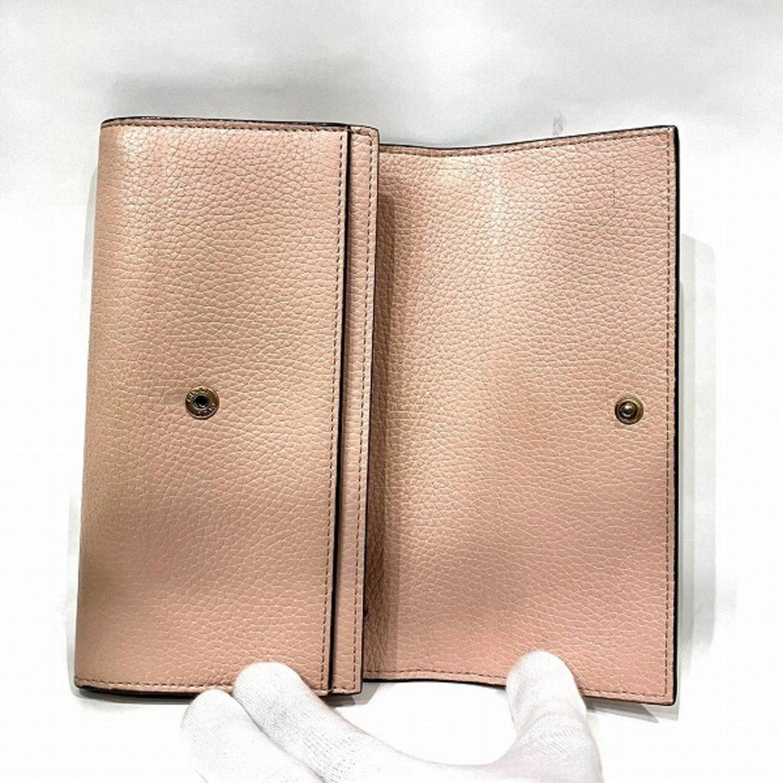 Gucci Pink Leather Coin Purse/Coin Case
