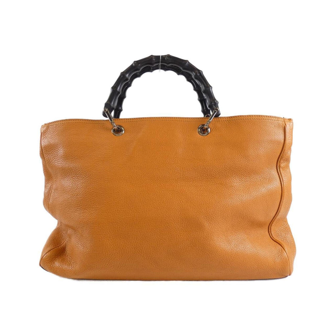 Gucci Orange Leather Handbag