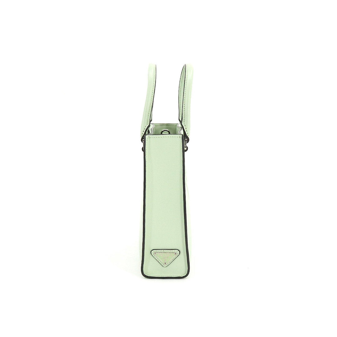 Prada 2way hand shoulder Bag leather aqua green 1BA333 Hand Shoulder Bag