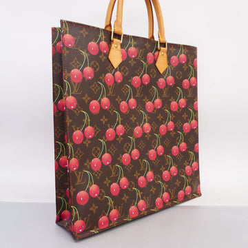 Louis VuittonAuth  Monogram Cherry Sack Plastic M95010 Women's Tote Bag