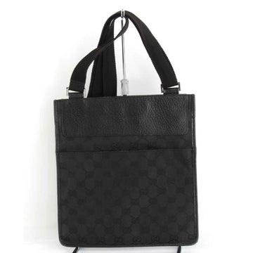 Gucci Gg Canvas Black Gg Canvas Shoulder Bag