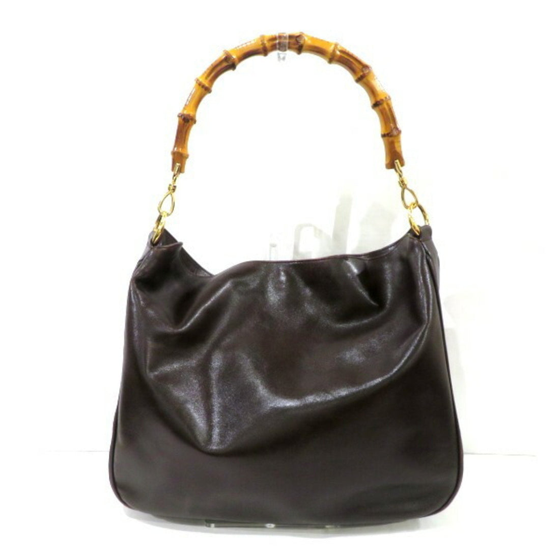 Gucci Brown Leather Handbag Shoulder Bag