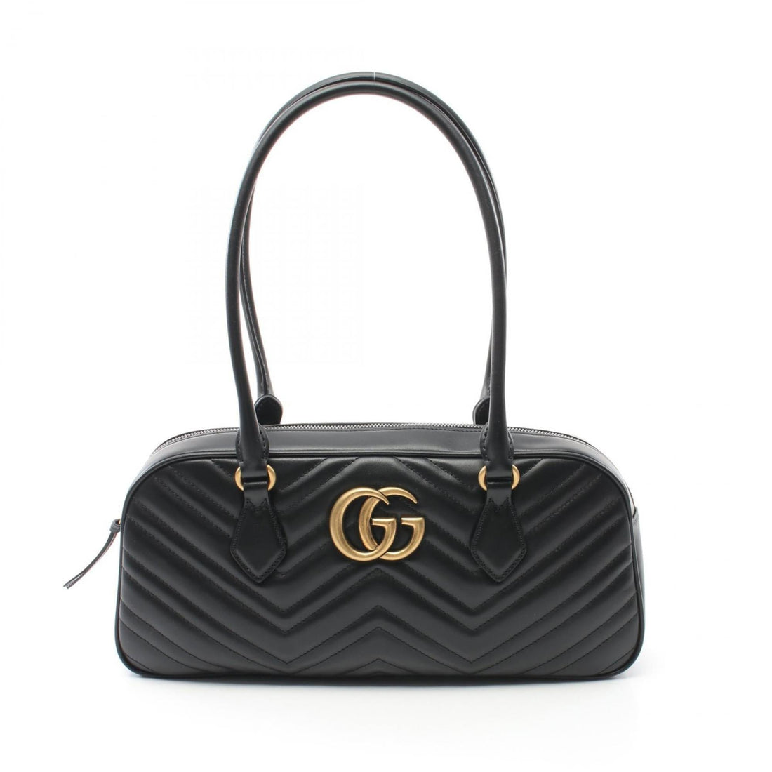 Gucci Black Leather Tote Bag