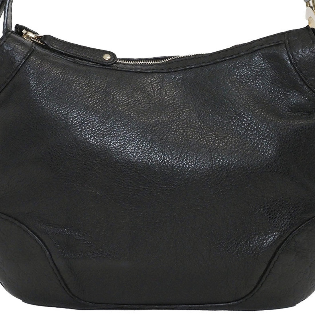 Gucci Black Leather Shoulder Bag