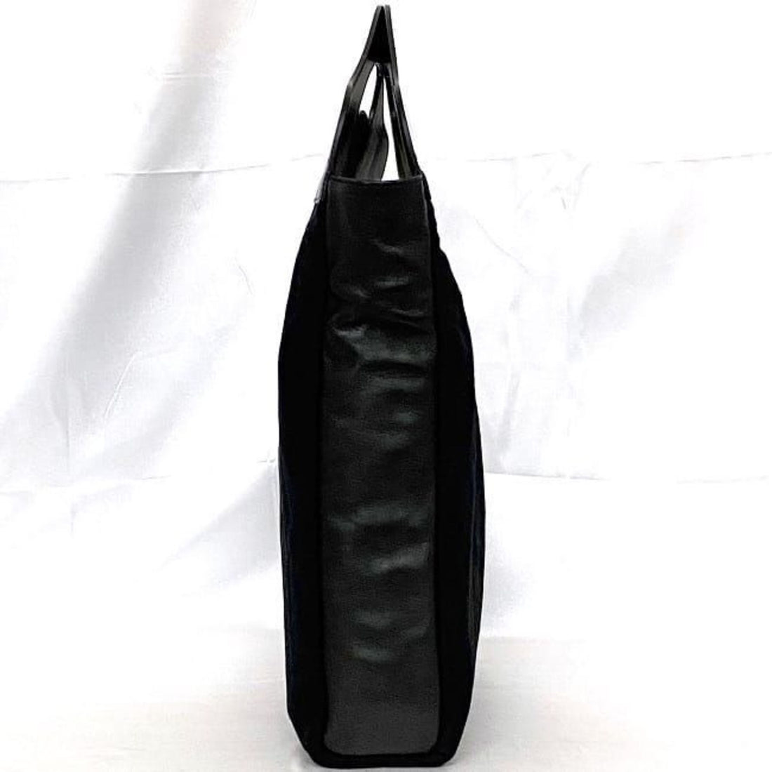 Gucci Black Suede Leather Handbag Tote Bag
