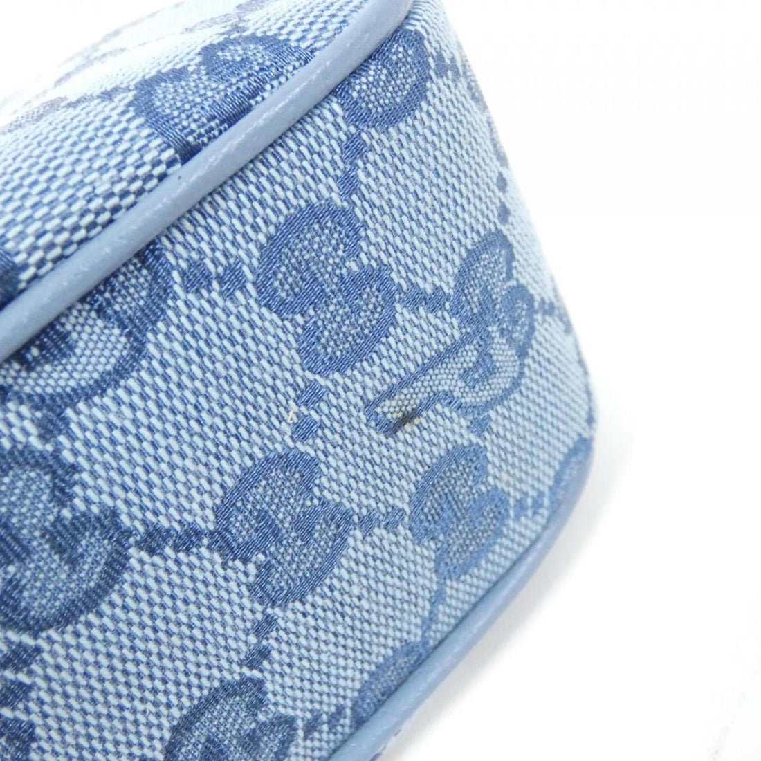 Gucci Gg Canvas Blue Gg Canvas Shoulder Bag