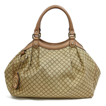 Gucci Handbag Diamante Beige Women's Men's