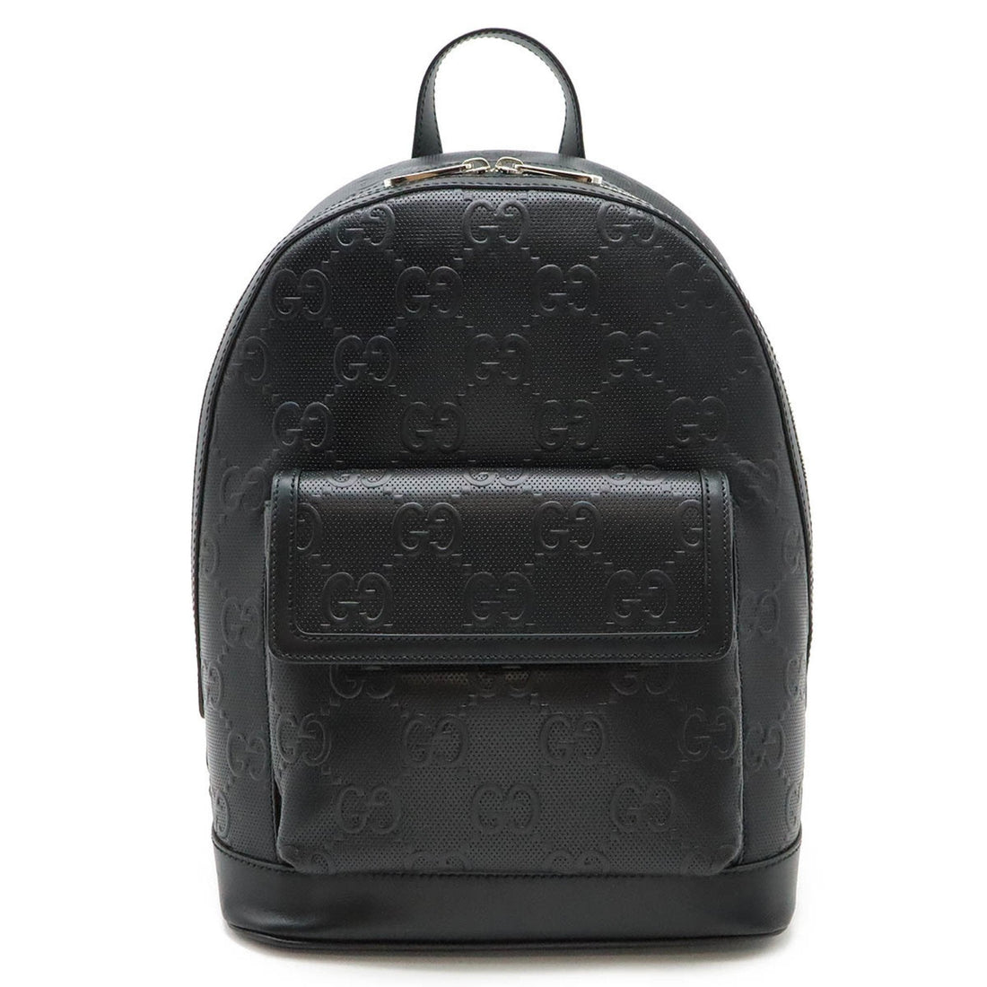 Gucci Black Leather Backpack