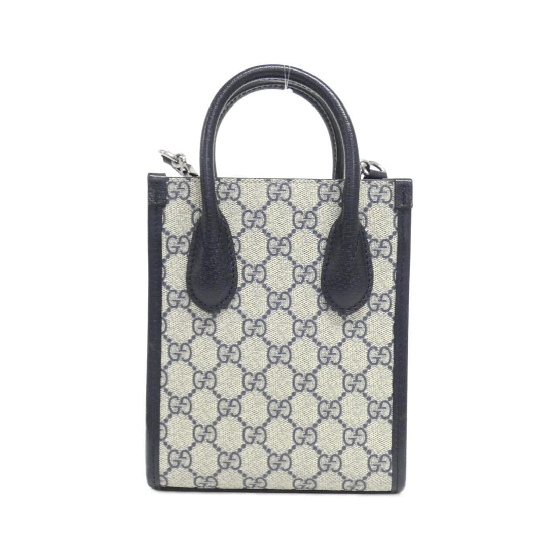 Gucci Beige Blue Gg Supreme Handbag