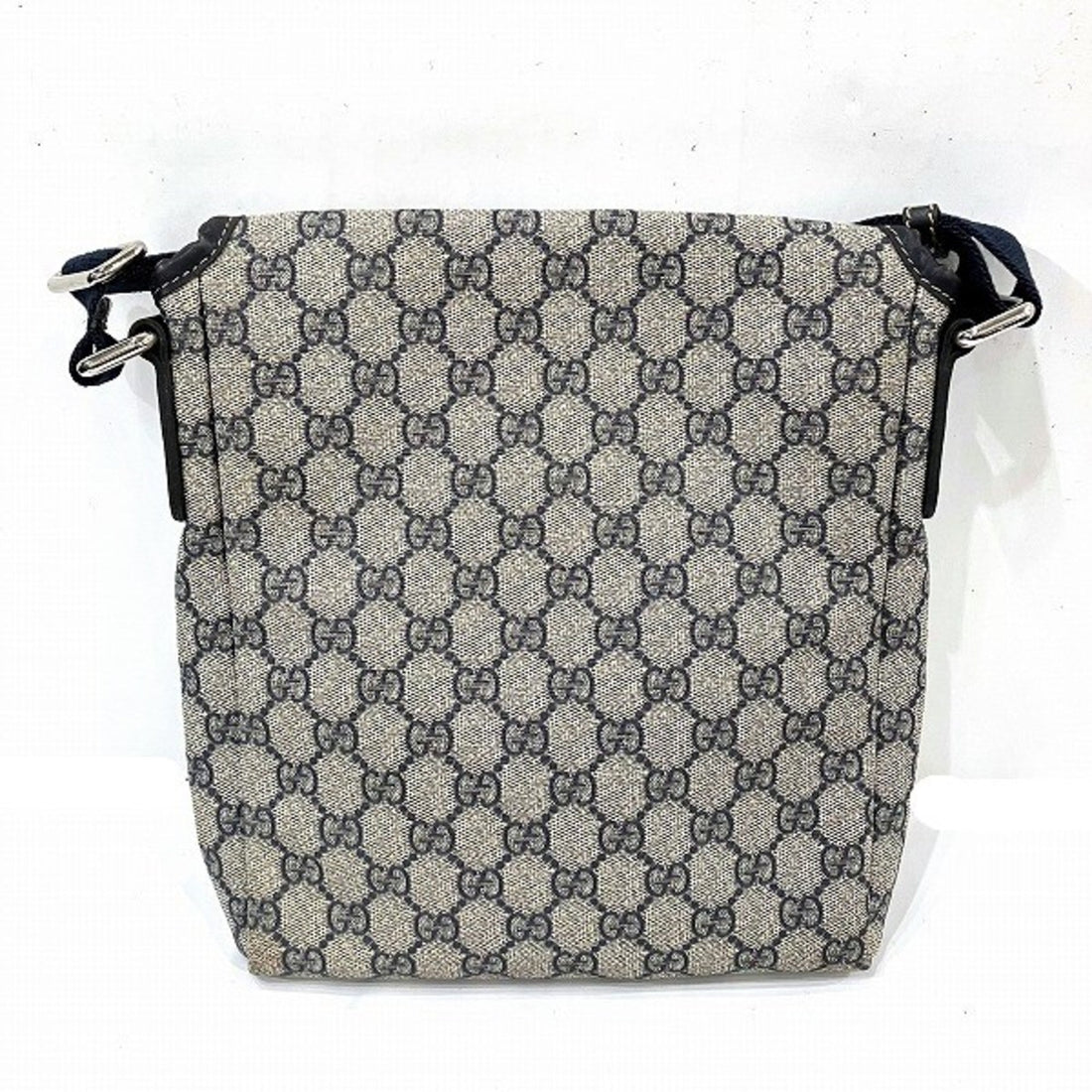 Gucci Navy Pvc Shoulder Bag