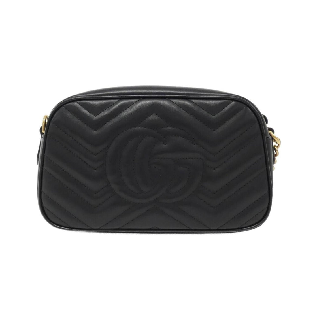 Gucci Gg Marmont Black Quilting Leather Shoulder Bag