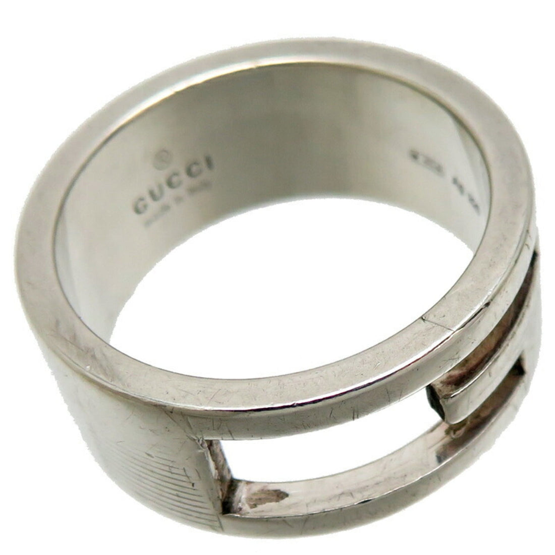 Gucci Silver Silver 925 Band Ring