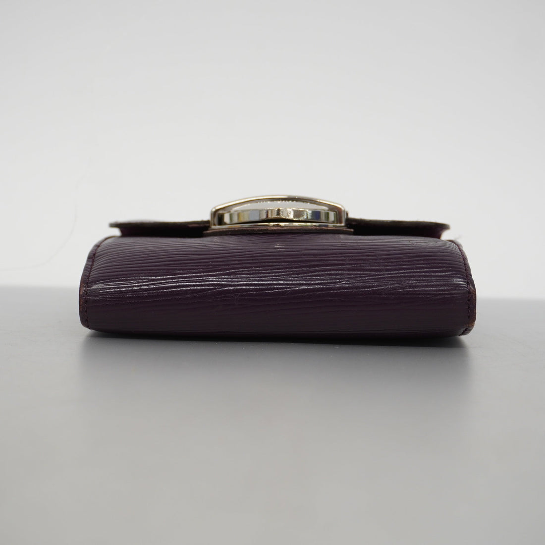 Louis VuittonAuth  Epi Tri-Fold Wallet Porto Monevier Cult Credit M6658K