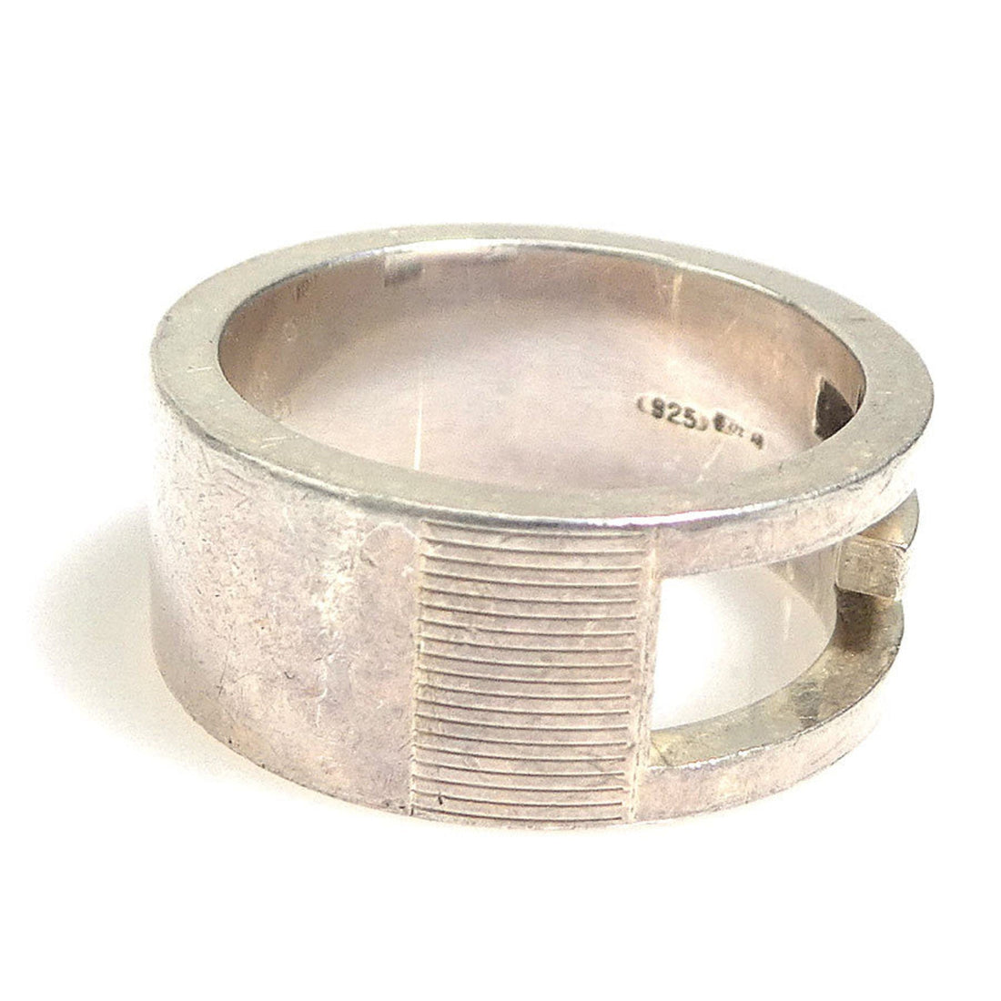 Gucci Silver Silver 925 Band Ring