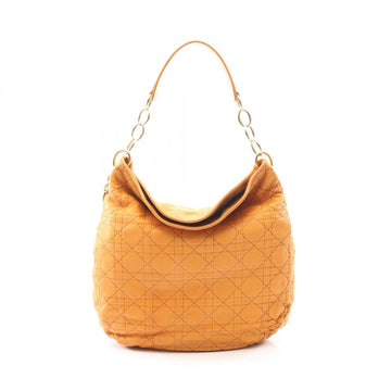 Christian Dior Orange Leather Handbag Shoulder Bag ()