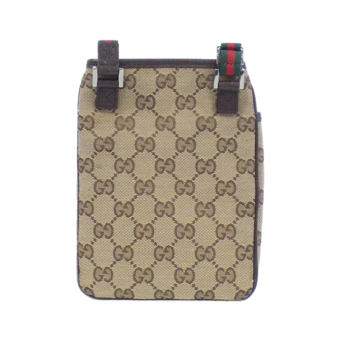Gucci Beige Brown Gg Canvas Shoulder Bag