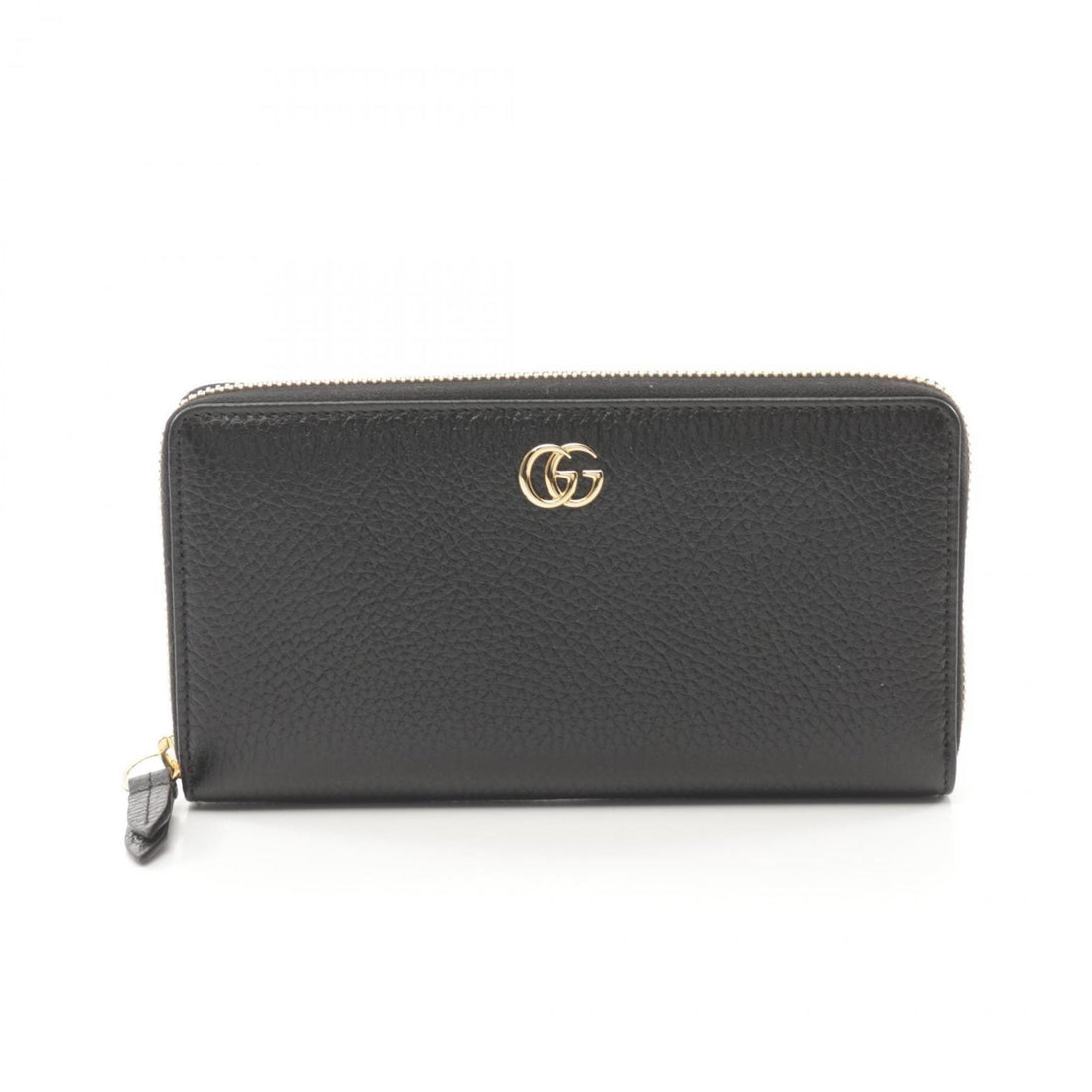 Gucci Black Leather Long Wallet (Bi-Fold)