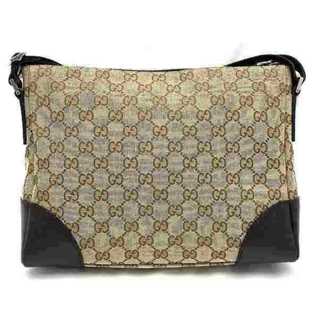 Gucci Brown Pvc Shoulder Bag