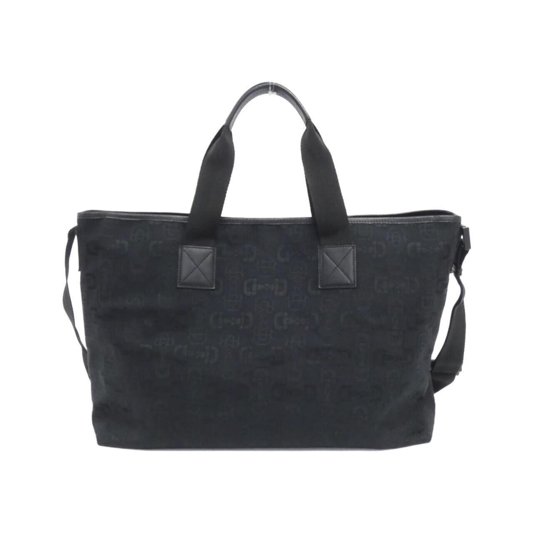 Gucci Black Canvas Handbag