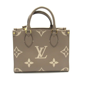 Louis Vuitton On the Go PM Beige Turtle claim Monogram empreinte leather M45779