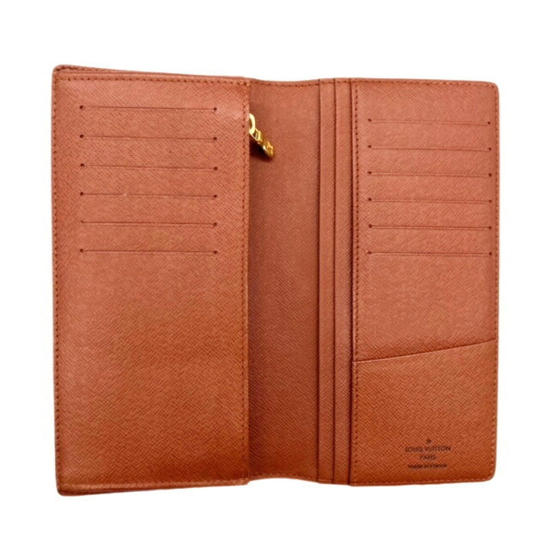 LOUIS VUITTON Portefeuille Brazza Monogram M66540 SR2099 Bifold Long Wallet Brown Men's Women's