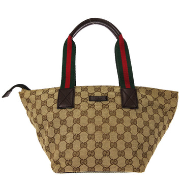 Gucci GG Sherry Line Handbag Beige 57250