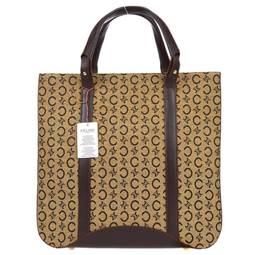 Celine Beige C Macadam Tote Handbag