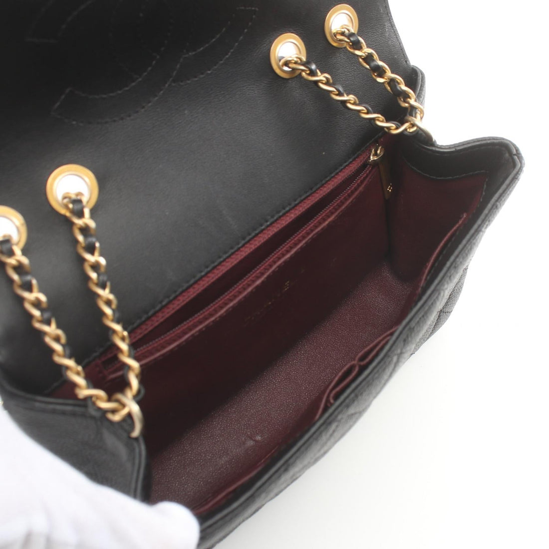 Top Quality Chanel Caviar CC Filigree Shoulder Bag A93340