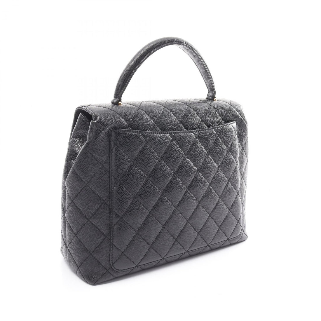 Top Quality Chanel Caviar Skin Matelasse Handbag Black