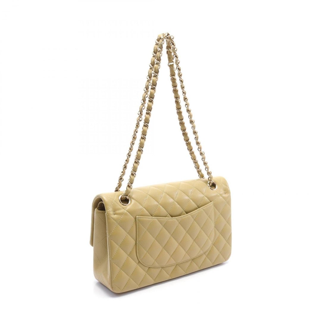 Top Quality Chanel Caviar Skin Matelasse W Flap Shoulder Bag