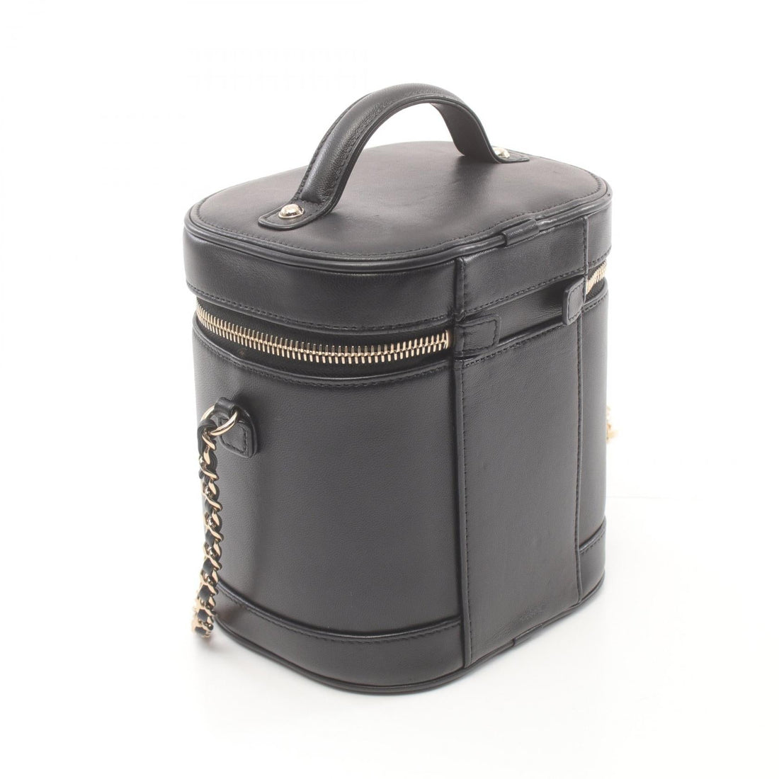 Top Quality Chanel Lambskin Vanity Shoulder Bag Black