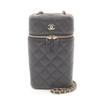 Top Quality Chanel Caviar Skin Matelasse Phone Holder Bag