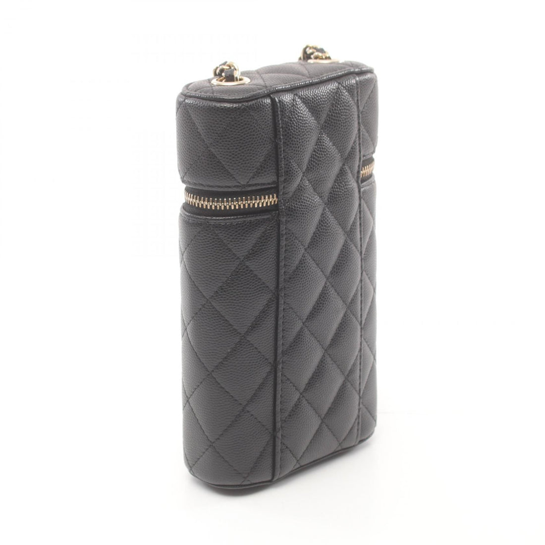 Top Quality Chanel Caviar Skin Matelasse Phone Holder Bag