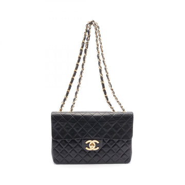Top Quality Chanel Lambskin Shoulder Bag Black A01094