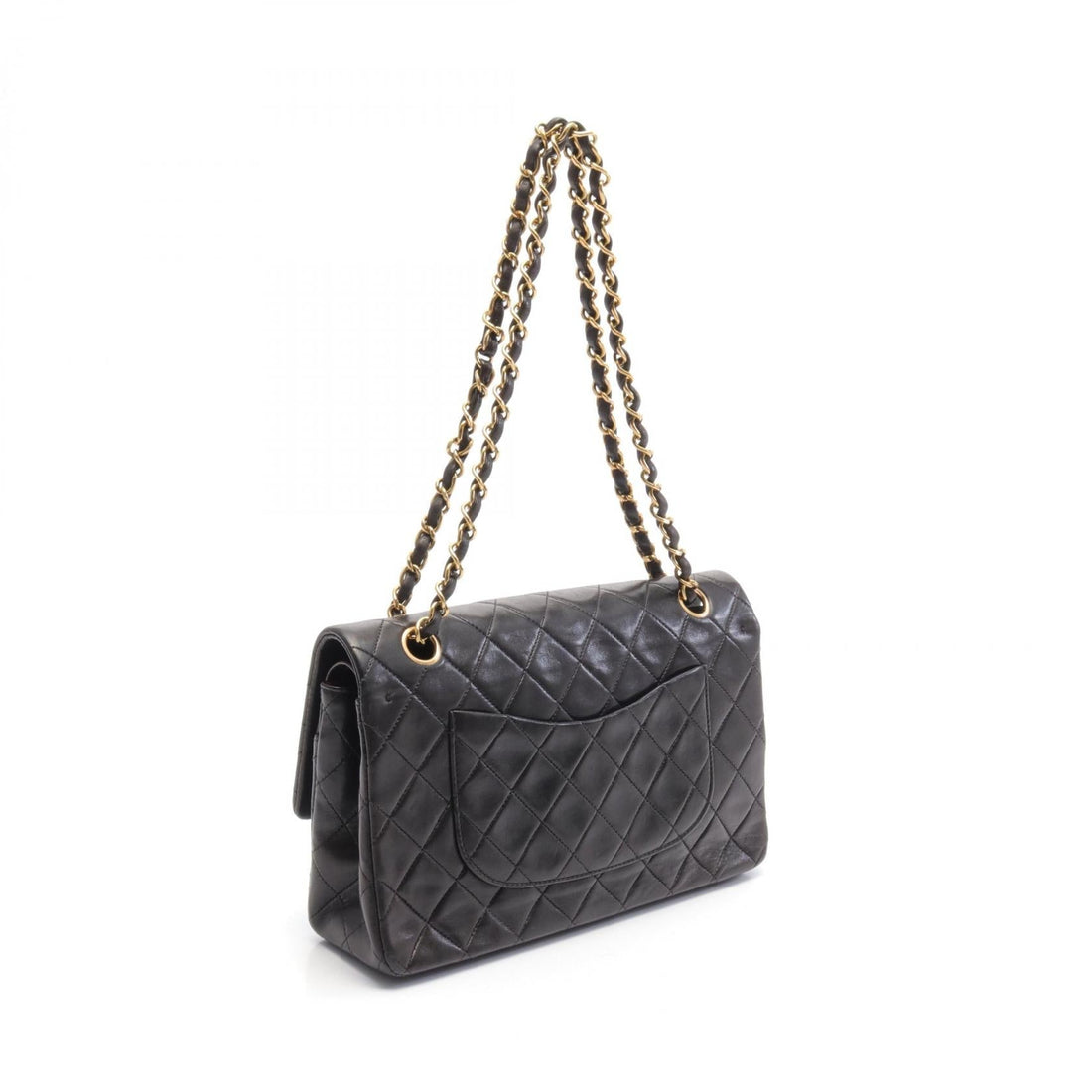 Top Quality Chanel Lambskin Matelasse W Flap Shoulder Bag