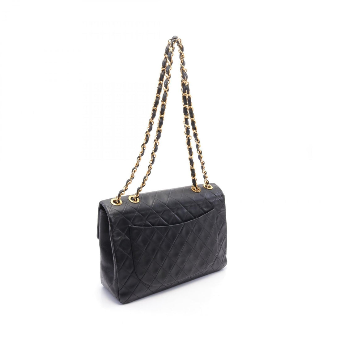Top Quality Chanel Lambskin Shoulder Bag Black A01094