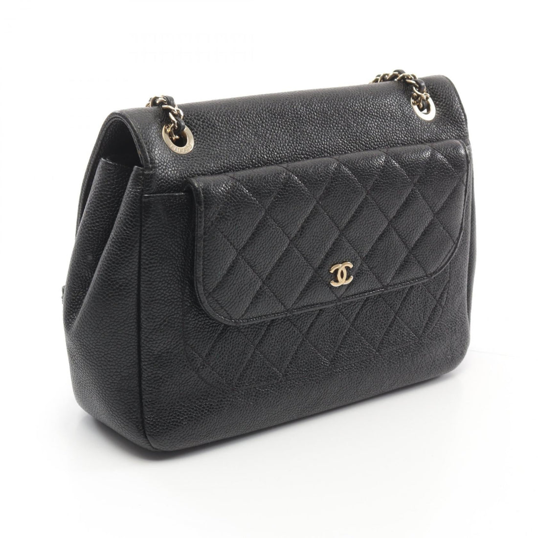 Top Quality Chanel Caviar Skin Matelasse Shoulder Bag A93856