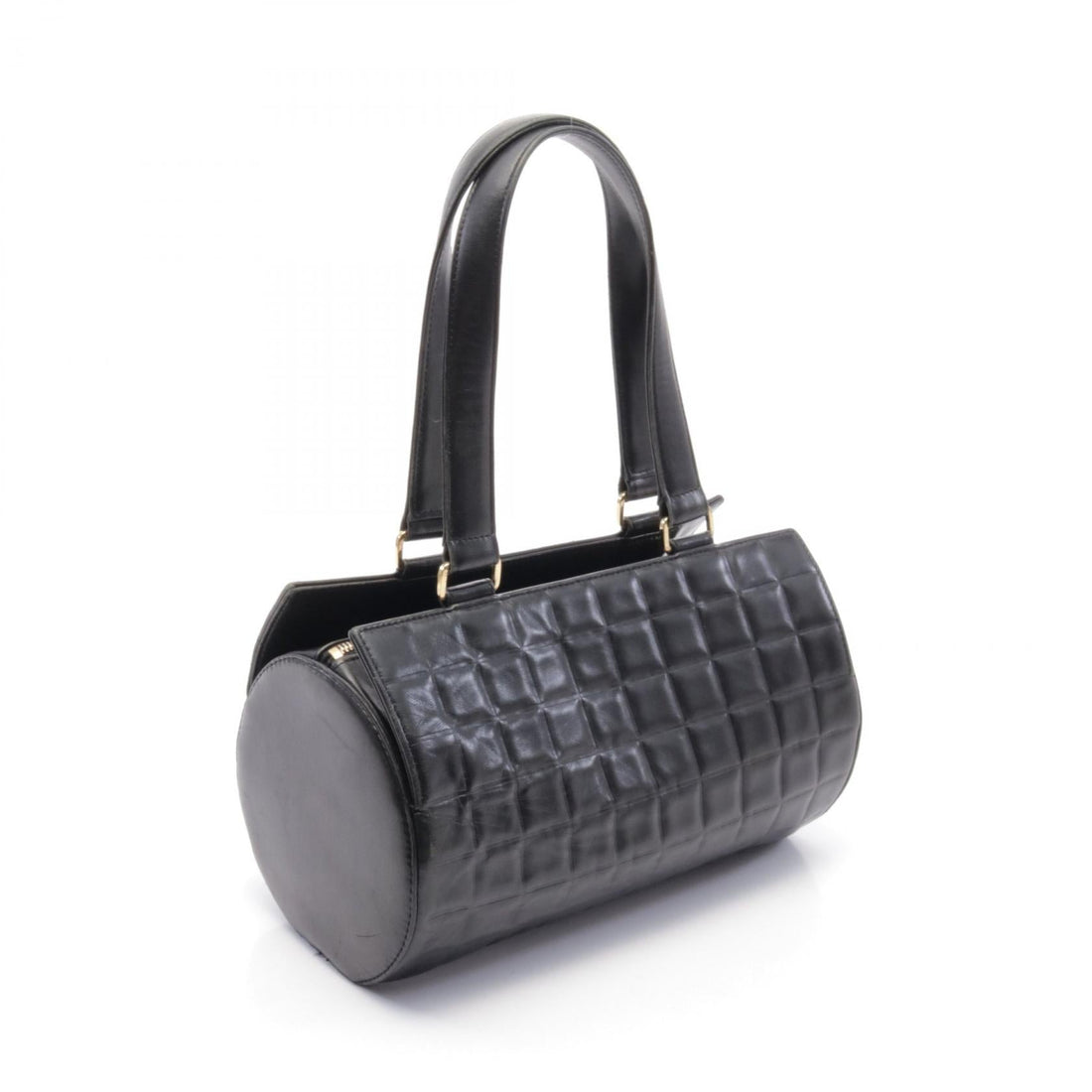 Top Quality Chanel Lambskin Chocobar Handbag Black
