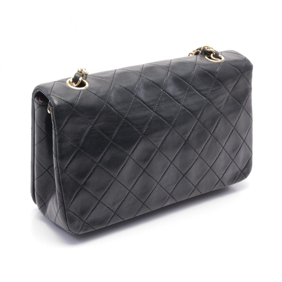 Top Quality Chanel Lambskin Full Flap Shoulder Bag A02500