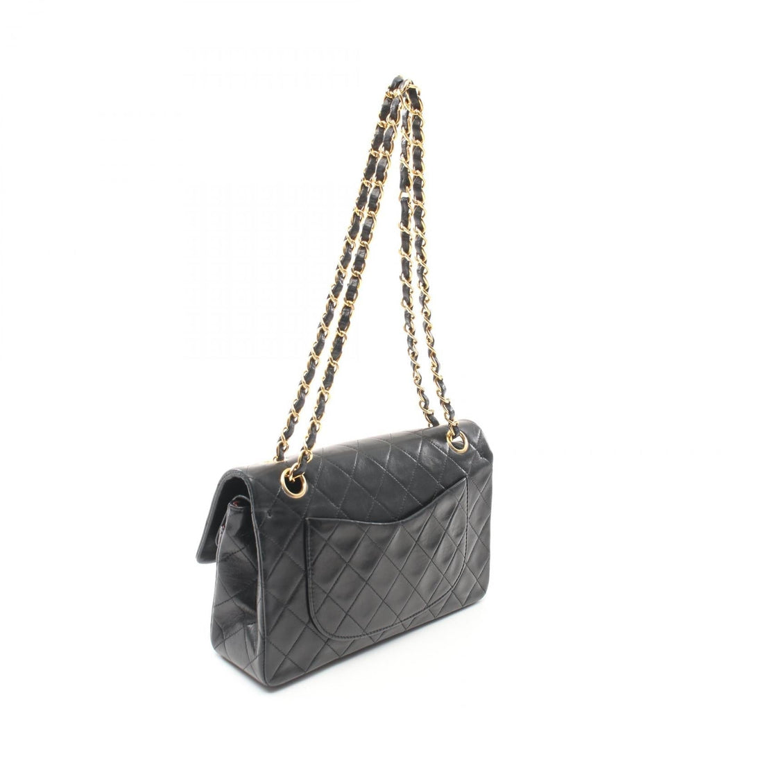 Top Quality Chanel Lambskin Matelasse W Flap Shoulder Bag
