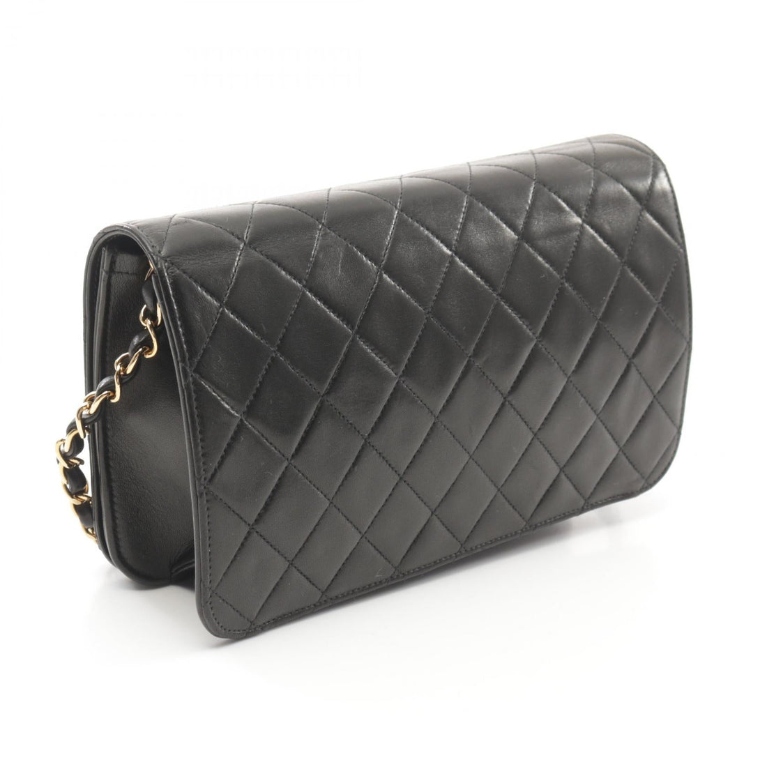 Top Quality Chanel Matelasse Lambskin Shoulder Bag Black
